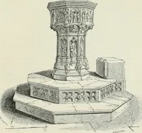An illustration from An attempt to discriminate the styles of architecture in England, from the conquest to the reformation : with a sketch of the Grecian and Roman orders (1881)