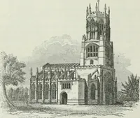 An illustration from An attempt to discriminate the styles of architecture in England, from the conquest to the reformation : with a sketch of the Grecian and Roman orders (1881)