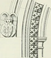 An illustration from An attempt to discriminate the styles of architecture in England, from the conquest to the reformation : with a sketch of the Grecian and Roman orders (1881)
