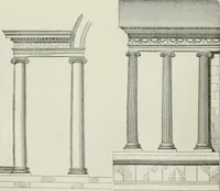 An illustration from An attempt to discriminate the styles of architecture in England, from the conquest to the reformation : with a sketch of the Grecian and Roman orders (1881)