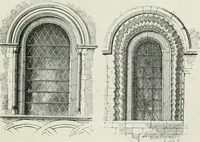 An illustration from An attempt to discriminate the styles of architecture in England, from the conquest to the reformation : with a sketch of the Grecian and Roman orders (1881)