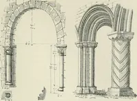 An illustration from An attempt to discriminate the styles of architecture in England, from the conquest to the reformation : with a sketch of the Grecian and Roman orders (1881)