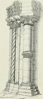 An illustration from An attempt to discriminate the styles of architecture in England, from the conquest to the reformation : with a sketch of the Grecian and Roman orders (1881)