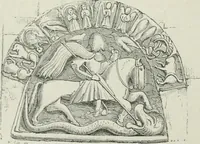 An illustration from An attempt to discriminate the styles of architecture in England, from the conquest to the reformation : with a sketch of the Grecian and Roman orders (1881)