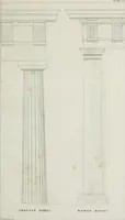 An illustration from An attempt to discriminate the styles of English architecture, from the Conquest to the Reformation; with notices of eight hundred English buildings: preceded by a sketch of the Grecian and Roman orders (1819)