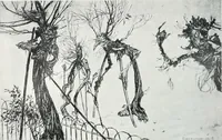 An illustration from Attraverso gli albi e le cartelle : sensazioni d'arte (1904)