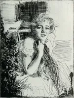 An illustration from Attraverso gli albi e le cartelle : sensazioni d'arte (1904)