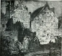 An illustration from Attraverso gli albi e le cartelle : sensazioni d'arte (1904)