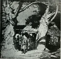 An illustration from Attraverso gli albi e le cartelle : sensazioni d'arte (1904)