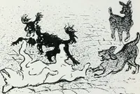 An illustration from Attraverso gli albi e le cartelle : sensazioni d'arte (1904)