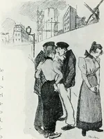 An illustration from Attraverso gli albi e le cartelle : sensazioni d'arte (1904)