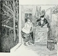 An illustration from Attraverso gli albi e le cartelle : sensazioni d'arte (1904)