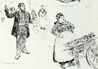 An illustration from Attraverso gli albi e le cartelle : sensazioni d'arte (1904)