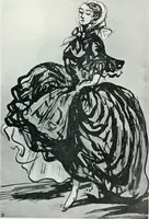 An illustration from Attraverso gli albi e le cartelle : sensazioni d'arte (1904)