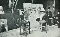 An illustration from Attraverso gli albi e le cartelle : sensazioni d'arte (1904)