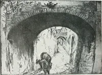An illustration from Attraverso gli albi e le cartelle : sensazioni d'arte (1904)