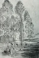 An illustration from Attraverso gli albi e le cartelle : sensazioni d'arte (1904)