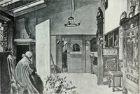 An illustration from Attraverso gli albi e le cartelle : sensazioni d'arte (1904)