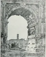 An illustration from Attraverso gli albi e le cartelle : sensazioni d'arte (1904)