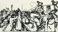 An illustration from Attraverso gli albi e le cartelle : sensazioni d'arte (1904)