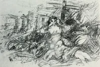 An illustration from Attraverso gli albi e le cartelle : sensazioni d'arte (1904)