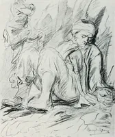 An illustration from Attraverso gli albi e le cartelle : sensazioni d'arte (1904)