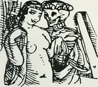 An illustration from Attraverso gli albi e le cartelle : sensazioni d'arte (1904)
