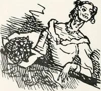 An illustration from Attraverso gli albi e le cartelle : sensazioni d'arte (1904)