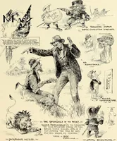 An illustration from Attwood's pictures : an artists's history of the last ten years of the nineteenth century (1900)