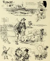 An illustration from Attwood's pictures : an artists's history of the last ten years of the nineteenth century (1900)