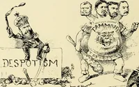An illustration from Attwood's pictures : an artists's history of the last ten years of the nineteenth century (1900)