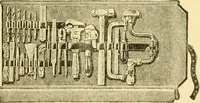 An illustration from Audels answers on automobiles, for owners, operators, repairmen ... including chapters on the storage battery, electric vehicles, motor cycles, overhauling the car, etc. Fully illustrated and indexed (1911)