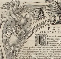 Picture 111 of 262 from Augustissimorum imperatorum, serenissimorum regum, atque archiducum, illustrissimorum principum, necnon comitum, baronum, nobilium, aliorumq[ue] clarissimorum virorum, qui aut ipsi cum imperio bellorum duces fuerunt, aut in iisdem præfecturis insignioribus laudabiliter functi sunt, verissimæ imagines, & rerum ab ipsis domi, forisq[ue] gestarum succinctæ descriptiones. Quorum arma, aut integra, aut horum partes, quibus induti, vsique aduersus hostem heroica facinora patrarunt, aut quorum auspiciis tàm prospera quàm aduersa fortuna res magnæ gestæ sunt, à serenissimo principe Ferdinando, archiduce Austriæ, duce Burgundiæ, comte Habspurgi & Tyrolis &c. ex omnibus ferè orbis terrarum prouinciis partim conquista, partim ab illorum hæredibus & successoribus transmissa, in celebri Ambrosianæ arcis armamentario, à sua serenitate non procul ciutate Oenipontana extructo, conspiciuntur (1601), leaf 107