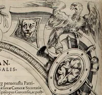 Picture 125 of 262 from Augustissimorum imperatorum, serenissimorum regum, atque archiducum, illustrissimorum principum, necnon comitum, baronum, nobilium, aliorumq[ue] clarissimorum virorum, qui aut ipsi cum imperio bellorum duces fuerunt, aut in iisdem præfecturis insignioribus laudabiliter functi sunt, verissimæ imagines, & rerum ab ipsis domi, forisq[ue] gestarum succinctæ descriptiones. Quorum arma, aut integra, aut horum partes, quibus induti, vsique aduersus hostem heroica facinora patrarunt, aut quorum auspiciis tàm prospera quàm aduersa fortuna res magnæ gestæ sunt, à serenissimo principe Ferdinando, archiduce Austriæ, duce Burgundiæ, comte Habspurgi & Tyrolis &c. ex omnibus ferè orbis terrarum prouinciis partim conquista, partim ab illorum hæredibus & successoribus transmissa, in celebri Ambrosianæ arcis armamentario, à sua serenitate non procul ciutate Oenipontana extructo, conspiciuntur (1601), leaf 119