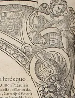 Picture 167 of 262 from Augustissimorum imperatorum, serenissimorum regum, atque archiducum, illustrissimorum principum, necnon comitum, baronum, nobilium, aliorumq[ue] clarissimorum virorum, qui aut ipsi cum imperio bellorum duces fuerunt, aut in iisdem præfecturis insignioribus laudabiliter functi sunt, verissimæ imagines, & rerum ab ipsis domi, forisq[ue] gestarum succinctæ descriptiones. Quorum arma, aut integra, aut horum partes, quibus induti, vsique aduersus hostem heroica facinora patrarunt, aut quorum auspiciis tàm prospera quàm aduersa fortuna res magnæ gestæ sunt, à serenissimo principe Ferdinando, archiduce Austriæ, duce Burgundiæ, comte Habspurgi & Tyrolis &c. ex omnibus ferè orbis terrarum prouinciis partim conquista, partim ab illorum hæredibus & successoribus transmissa, in celebri Ambrosianæ arcis armamentario, à sua serenitate non procul ciutate Oenipontana extructo, conspiciuntur (1601), leaf 163