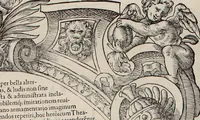 Picture 19 of 262 from Augustissimorum imperatorum, serenissimorum regum, atque archiducum, illustrissimorum principum, necnon comitum, baronum, nobilium, aliorumq[ue] clarissimorum virorum, qui aut ipsi cum imperio bellorum duces fuerunt, aut in iisdem præfecturis insignioribus laudabiliter functi sunt, verissimæ imagines, & rerum ab ipsis domi, forisq[ue] gestarum succinctæ descriptiones. Quorum arma, aut integra, aut horum partes, quibus induti, vsique aduersus hostem heroica facinora patrarunt, aut quorum auspiciis tàm prospera quàm aduersa fortuna res magnæ gestæ sunt, à serenissimo principe Ferdinando, archiduce Austriæ, duce Burgundiæ, comte Habspurgi & Tyrolis &c. ex omnibus ferè orbis terrarum prouinciis partim conquista, partim ab illorum hæredibus & successoribus transmissa, in celebri Ambrosianæ arcis armamentario, à sua serenitate non procul ciutate Oenipontana extructo, conspiciuntur (1601), leaf 17