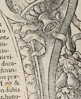 Picture 20 of 262 from Augustissimorum imperatorum, serenissimorum regum, atque archiducum, illustrissimorum principum, necnon comitum, baronum, nobilium, aliorumq[ue] clarissimorum virorum, qui aut ipsi cum imperio bellorum duces fuerunt, aut in iisdem præfecturis insignioribus laudabiliter functi sunt, verissimæ imagines, & rerum ab ipsis domi, forisq[ue] gestarum succinctæ descriptiones. Quorum arma, aut integra, aut horum partes, quibus induti, vsique aduersus hostem heroica facinora patrarunt, aut quorum auspiciis tàm prospera quàm aduersa fortuna res magnæ gestæ sunt, à serenissimo principe Ferdinando, archiduce Austriæ, duce Burgundiæ, comte Habspurgi & Tyrolis &c. ex omnibus ferè orbis terrarum prouinciis partim conquista, partim ab illorum hæredibus & successoribus transmissa, in celebri Ambrosianæ arcis armamentario, à sua serenitate non procul ciutate Oenipontana extructo, conspiciuntur (1601), leaf 17