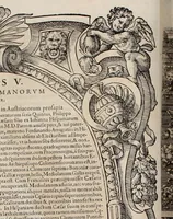 Picture 26 of 262 from Augustissimorum imperatorum, serenissimorum regum, atque archiducum, illustrissimorum principum, necnon comitum, baronum, nobilium, aliorumq[ue] clarissimorum virorum, qui aut ipsi cum imperio bellorum duces fuerunt, aut in iisdem præfecturis insignioribus laudabiliter functi sunt, verissimæ imagines, & rerum ab ipsis domi, forisq[ue] gestarum succinctæ descriptiones. Quorum arma, aut integra, aut horum partes, quibus induti, vsique aduersus hostem heroica facinora patrarunt, aut quorum auspiciis tàm prospera quàm aduersa fortuna res magnæ gestæ sunt, à serenissimo principe Ferdinando, archiduce Austriæ, duce Burgundiæ, comte Habspurgi & Tyrolis &c. ex omnibus ferè orbis terrarum prouinciis partim conquista, partim ab illorum hæredibus & successoribus transmissa, in celebri Ambrosianæ arcis armamentario, à sua serenitate non procul ciutate Oenipontana extructo, conspiciuntur (1601), leaf 21