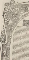 An illustration from Augustissimorum imperatorum, serenissimorum regum, atque archiducum, illustrissimorum principum, necnon comitum, baronum, nobilium, aliorumq[ue] clarissimorum virorum, qui aut ipsi cum imperio bellorum duces fuerunt, aut in iisdem præfecturis insignioribus laudabiliter functi sunt, verissimæ imagines, & rerum ab ipsis domi, forisq[ue] gestarum succinctæ descriptiones. Quorum arma, aut integra, aut horum partes, quibus induti, vsique aduersus hostem heroica facinora patrarunt, aut quorum auspiciis tàm prospera quàm aduersa fortuna res magnæ gestæ sunt, à serenissimo principe Ferdinando, archiduce Austriæ, duce Burgundiæ, comte Habspurgi & Tyrolis &c. ex omnibus ferè orbis terrarum prouinciis partim conquista, partim ab illorum hæredibus & successoribus transmissa, in celebri Ambrosianæ arcis armamentario, à sua serenitate non procul ciutate Oenipontana extructo, conspiciuntur (1601)