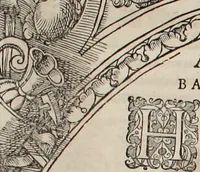 Picture 214 of 262 from Augustissimorum imperatorum, serenissimorum regum, atque archiducum, illustrissimorum principum, necnon comitum, baronum, nobilium, aliorumq[ue] clarissimorum virorum, qui aut ipsi cum imperio bellorum duces fuerunt, aut in iisdem præfecturis insignioribus laudabiliter functi sunt, verissimæ imagines, & rerum ab ipsis domi, forisq[ue] gestarum succinctæ descriptiones. Quorum arma, aut integra, aut horum partes, quibus induti, vsique aduersus hostem heroica facinora patrarunt, aut quorum auspiciis tàm prospera quàm aduersa fortuna res magnæ gestæ sunt, à serenissimo principe Ferdinando, archiduce Austriæ, duce Burgundiæ, comte Habspurgi & Tyrolis &c. ex omnibus ferè orbis terrarum prouinciis partim conquista, partim ab illorum hæredibus & successoribus transmissa, in celebri Ambrosianæ arcis armamentario, à sua serenitate non procul ciutate Oenipontana extructo, conspiciuntur (1601), leaf 219