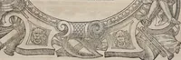 An illustration from Augustissimorum imperatorum, serenissimorum regum, atque archiducum, illustrissimorum principum, necnon comitum, baronum, nobilium, aliorumq[ue] clarissimorum virorum, qui aut ipsi cum imperio bellorum duces fuerunt, aut in iisdem præfecturis insignioribus laudabiliter functi sunt, verissimæ imagines, & rerum ab ipsis domi, forisq[ue] gestarum succinctæ descriptiones. Quorum arma, aut integra, aut horum partes, quibus induti, vsique aduersus hostem heroica facinora patrarunt, aut quorum auspiciis tàm prospera quàm aduersa fortuna res magnæ gestæ sunt, à serenissimo principe Ferdinando, archiduce Austriæ, duce Burgundiæ, comte Habspurgi & Tyrolis &c. ex omnibus ferè orbis terrarum prouinciis partim conquista, partim ab illorum hæredibus & successoribus transmissa, in celebri Ambrosianæ arcis armamentario, à sua serenitate non procul ciutate Oenipontana extructo, conspiciuntur (1601)