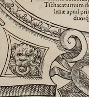 Picture 225 of 262 from Augustissimorum imperatorum, serenissimorum regum, atque archiducum, illustrissimorum principum, necnon comitum, baronum, nobilium, aliorumq[ue] clarissimorum virorum, qui aut ipsi cum imperio bellorum duces fuerunt, aut in iisdem præfecturis insignioribus laudabiliter functi sunt, verissimæ imagines, & rerum ab ipsis domi, forisq[ue] gestarum succinctæ descriptiones. Quorum arma, aut integra, aut horum partes, quibus induti, vsique aduersus hostem heroica facinora patrarunt, aut quorum auspiciis tàm prospera quàm aduersa fortuna res magnæ gestæ sunt, à serenissimo principe Ferdinando, archiduce Austriæ, duce Burgundiæ, comte Habspurgi & Tyrolis &c. ex omnibus ferè orbis terrarum prouinciis partim conquista, partim ab illorum hæredibus & successoribus transmissa, in celebri Ambrosianæ arcis armamentario, à sua serenitate non procul ciutate Oenipontana extructo, conspiciuntur (1601), leaf 225
