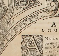 An illustration from Augustissimorum imperatorum, serenissimorum regum, atque archiducum, illustrissimorum principum, necnon comitum, baronum, nobilium, aliorumq[ue] clarissimorum virorum, qui aut ipsi cum imperio bellorum duces fuerunt, aut in iisdem præfecturis insignioribus laudabiliter functi sunt, verissimæ imagines, & rerum ab ipsis domi, forisq[ue] gestarum succinctæ descriptiones. Quorum arma, aut integra, aut horum partes, quibus induti, vsique aduersus hostem heroica facinora patrarunt, aut quorum auspiciis tàm prospera quàm aduersa fortuna res magnæ gestæ sunt, à serenissimo principe Ferdinando, archiduce Austriæ, duce Burgundiæ, comte Habspurgi & Tyrolis &c. ex omnibus ferè orbis terrarum prouinciis partim conquista, partim ab illorum hæredibus & successoribus transmissa, in celebri Ambrosianæ arcis armamentario, à sua serenitate non procul ciutate Oenipontana extructo, conspiciuntur (1601)