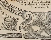 Picture 244 of 262 from Augustissimorum imperatorum, serenissimorum regum, atque archiducum, illustrissimorum principum, necnon comitum, baronum, nobilium, aliorumq[ue] clarissimorum virorum, qui aut ipsi cum imperio bellorum duces fuerunt, aut in iisdem præfecturis insignioribus laudabiliter functi sunt, verissimæ imagines, & rerum ab ipsis domi, forisq[ue] gestarum succinctæ descriptiones. Quorum arma, aut integra, aut horum partes, quibus induti, vsique aduersus hostem heroica facinora patrarunt, aut quorum auspiciis tàm prospera quàm aduersa fortuna res magnæ gestæ sunt, à serenissimo principe Ferdinando, archiduce Austriæ, duce Burgundiæ, comte Habspurgi & Tyrolis &c. ex omnibus ferè orbis terrarum prouinciis partim conquista, partim ab illorum hæredibus & successoribus transmissa, in celebri Ambrosianæ arcis armamentario, à sua serenitate non procul ciutate Oenipontana extructo, conspiciuntur (1601), leaf 251