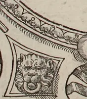 Picture 45 of 262 from Augustissimorum imperatorum, serenissimorum regum, atque archiducum, illustrissimorum principum, necnon comitum, baronum, nobilium, aliorumq[ue] clarissimorum virorum, qui aut ipsi cum imperio bellorum duces fuerunt, aut in iisdem præfecturis insignioribus laudabiliter functi sunt, verissimæ imagines, & rerum ab ipsis domi, forisq[ue] gestarum succinctæ descriptiones. Quorum arma, aut integra, aut horum partes, quibus induti, vsique aduersus hostem heroica facinora patrarunt, aut quorum auspiciis tàm prospera quàm aduersa fortuna res magnæ gestæ sunt, à serenissimo principe Ferdinando, archiduce Austriæ, duce Burgundiæ, comte Habspurgi & Tyrolis &c. ex omnibus ferè orbis terrarum prouinciis partim conquista, partim ab illorum hæredibus & successoribus transmissa, in celebri Ambrosianæ arcis armamentario, à sua serenitate non procul ciutate Oenipontana extructo, conspiciuntur (1601), leaf 43