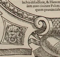 Picture 75 of 262 from Augustissimorum imperatorum, serenissimorum regum, atque archiducum, illustrissimorum principum, necnon comitum, baronum, nobilium, aliorumq[ue] clarissimorum virorum, qui aut ipsi cum imperio bellorum duces fuerunt, aut in iisdem præfecturis insignioribus laudabiliter functi sunt, verissimæ imagines, & rerum ab ipsis domi, forisq[ue] gestarum succinctæ descriptiones. Quorum arma, aut integra, aut horum partes, quibus induti, vsique aduersus hostem heroica facinora patrarunt, aut quorum auspiciis tàm prospera quàm aduersa fortuna res magnæ gestæ sunt, à serenissimo principe Ferdinando, archiduce Austriæ, duce Burgundiæ, comte Habspurgi & Tyrolis &c. ex omnibus ferè orbis terrarum prouinciis partim conquista, partim ab illorum hæredibus & successoribus transmissa, in celebri Ambrosianæ arcis armamentario, à sua serenitate non procul ciutate Oenipontana extructo, conspiciuntur (1601), leaf 67