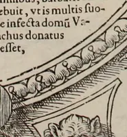 Picture 76 of 262 from Augustissimorum imperatorum, serenissimorum regum, atque archiducum, illustrissimorum principum, necnon comitum, baronum, nobilium, aliorumq[ue] clarissimorum virorum, qui aut ipsi cum imperio bellorum duces fuerunt, aut in iisdem præfecturis insignioribus laudabiliter functi sunt, verissimæ imagines, & rerum ab ipsis domi, forisq[ue] gestarum succinctæ descriptiones. Quorum arma, aut integra, aut horum partes, quibus induti, vsique aduersus hostem heroica facinora patrarunt, aut quorum auspiciis tàm prospera quàm aduersa fortuna res magnæ gestæ sunt, à serenissimo principe Ferdinando, archiduce Austriæ, duce Burgundiæ, comte Habspurgi & Tyrolis &c. ex omnibus ferè orbis terrarum prouinciis partim conquista, partim ab illorum hæredibus & successoribus transmissa, in celebri Ambrosianæ arcis armamentario, à sua serenitate non procul ciutate Oenipontana extructo, conspiciuntur (1601), leaf 67