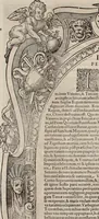 An illustration from Augustissimorum imperatorum, serenissimorum regum, atque archiducum, illustrissimorum principum, necnon comitum, baronum, nobilium, aliorumq[ue] clarissimorum virorum, qui aut ipsi cum imperio bellorum duces fuerunt, aut in iisdem præfecturis insignioribus laudabiliter functi sunt, verissimæ imagines, & rerum ab ipsis domi, forisq[ue] gestarum succinctæ descriptiones. Quorum arma, aut integra, aut horum partes, quibus induti, vsique aduersus hostem heroica facinora patrarunt, aut quorum auspiciis tàm prospera quàm aduersa fortuna res magnæ gestæ sunt, à serenissimo principe Ferdinando, archiduce Austriæ, duce Burgundiæ, comte Habspurgi & Tyrolis &c. ex omnibus ferè orbis terrarum prouinciis partim conquista, partim ab illorum hæredibus & successoribus transmissa, in celebri Ambrosianæ arcis armamentario, à sua serenitate non procul ciutate Oenipontana extructo, conspiciuntur (1601)