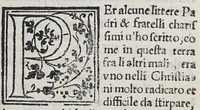 An illustration from Auisi particolari delle Indie di Portugallo riceuuti in questi doi anni del .1551. & 1552. da li reuere[n]di padri de la Co[m]pagnia de Iesu, : doue fra molte cose mirabili, si uede delli paesi, delle genti, & costumi loro & la grande co[n]uersioue [sic] di molti populi, che cominciano a riceuere il lume della sa[n]ta fede & relligione [sic] Christiana (1552)