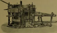 An illustration from Ausführliches Handbuch der Weberei. Ein Lehr- und Hilfsbuch für Fabrikanten, Weber und Webschüler (1909)